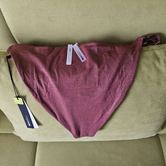 Maxswim Spice Shimmer Bikini Set Top 36D Bottom XL - Picture 3 of 5